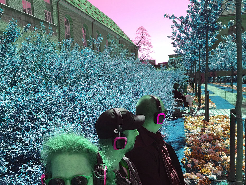 Oprørets Koordinater - audiowalk af Kunstkollektivet Familien under Metropolis 2019 i København