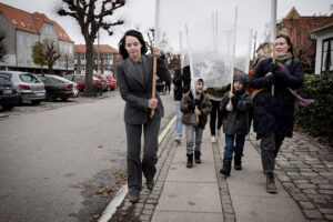 Molly Haslund Walking Copenhagen Metropolis