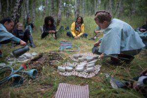 secret hotel under skov performing landscapes